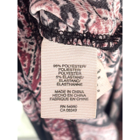 Rachel Roy Women's Small Black Jewel Box Combo Multicolored Bodycon Midi Dress - Picture 8 of 10